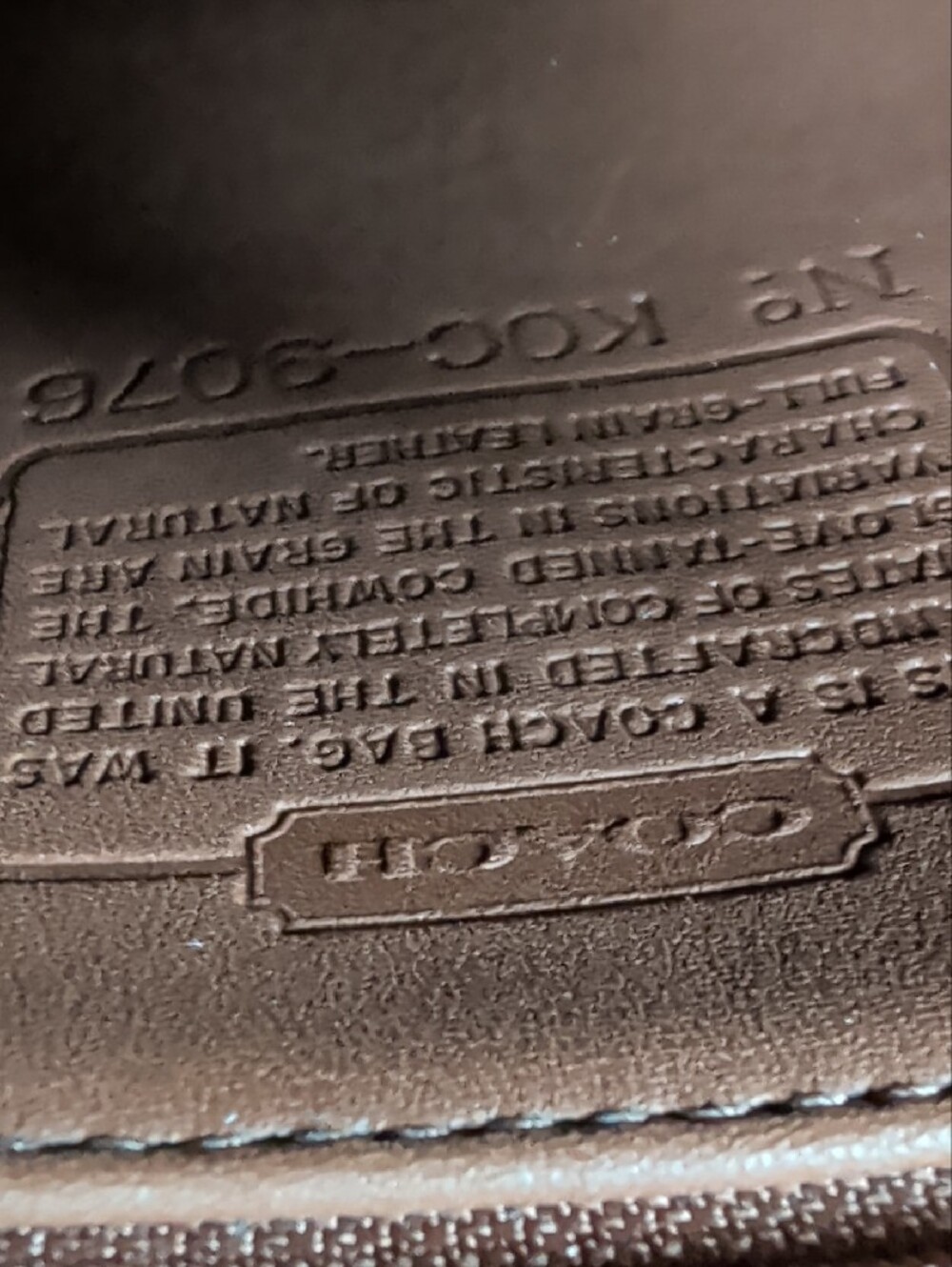 Vintage Coach Companion Flap Crossbody (KOC-9076) GUC - Picture 10 of 10